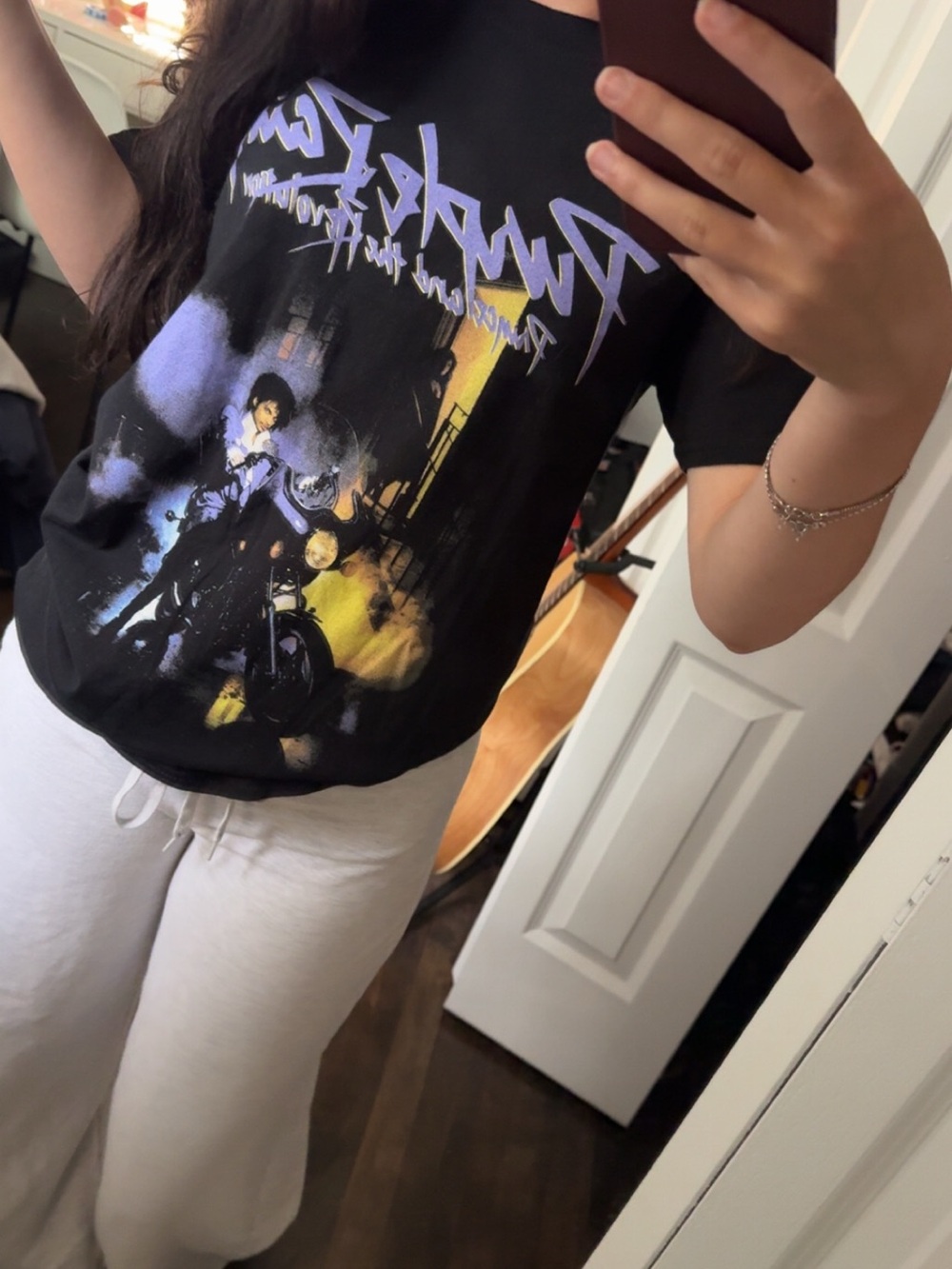 Official Prince Purple Rain Album Graphic Tee — Size Small